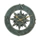 thumbnail image 4 of Reloj de pared decorativo de resina, reloj colgante para baño, escuela, oficina y hogar. Verde, 4 of 9