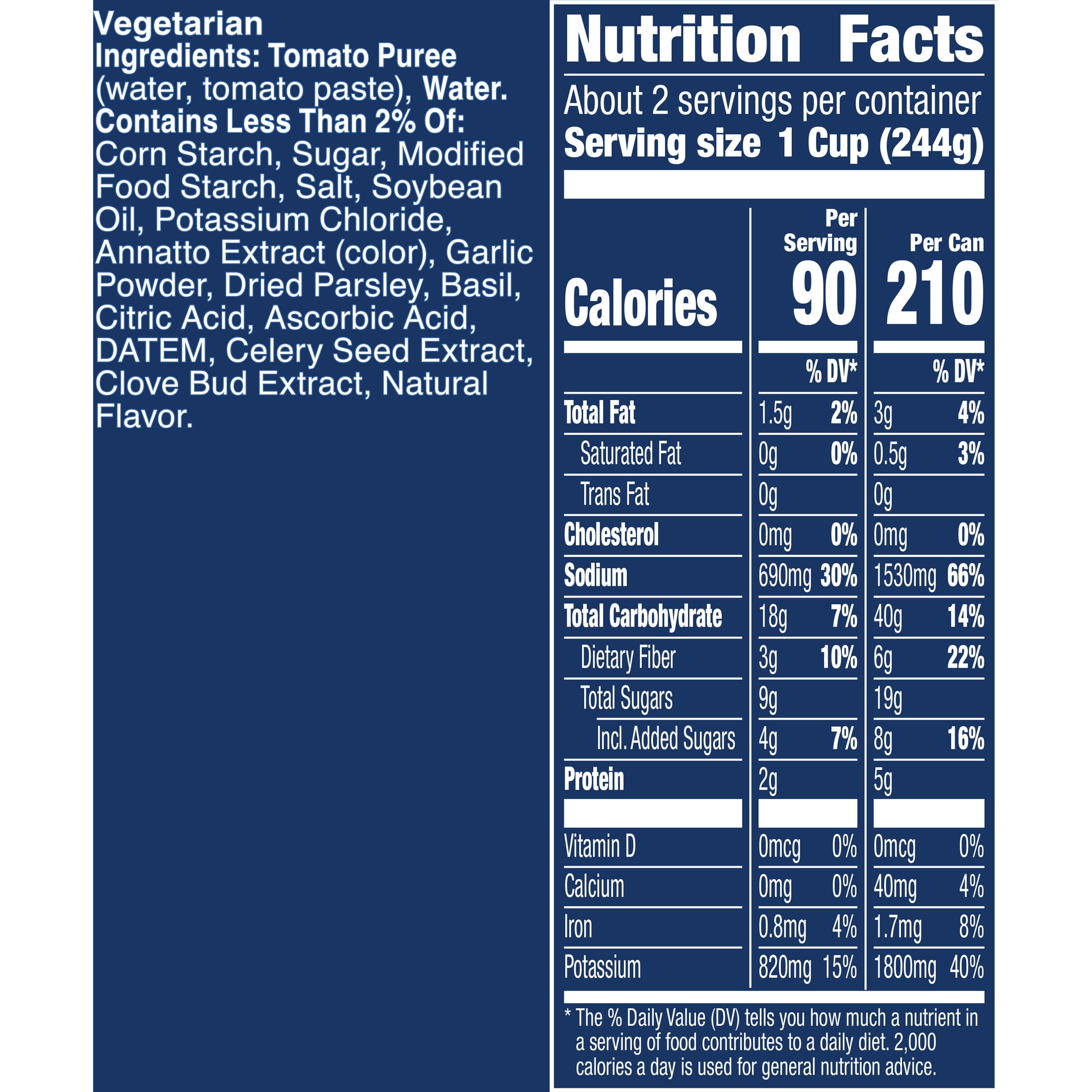 (6 pack) Progresso Tomato Basil Soup, Vegetable Classics Canned Soup, Gluten Free, 19 oz