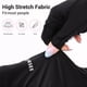 thumbnail image 5 of Guantes de protección UV AIRSEE para manicura con lámpara de uñas, color negro, 5 of 7