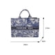 thumbnail image 5 of Bolsos De Mujer Moda Mujer Lienzo Impresión Top-handle Tote Bag Bolsas grandes (S Azul), 5 of 5