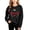 Kids-Black, variant on 2026 Family Christmas Matching Sweatshirts, Xmas Crewneck Long Sleeve Relaxed Fit, Fall Party Graphic Tops S-XXL