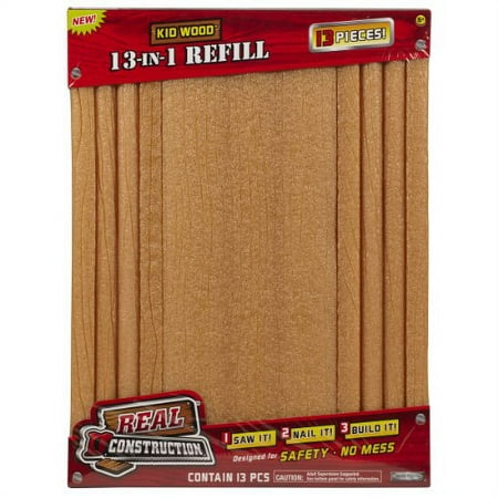 Real Construction Refills- Bundle Pack (13 in 1) Smaller Pieces