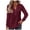 A01-Wine, variant on Towmus Women Ribbed Knit Tops Dressy Long Sleeve Shirts Fall Lightweight Sweatshirt, Blue, XL