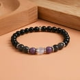 thumbnail image 3 of Anxiety Relief Empath Protection Healing Stone Bead Bracelet New Beginning Transformation Grief Support Gifts For Women, 3 of 7