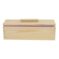 thumbnail image 3 of Jabón de Silicona Rectangur Caja de Madera Diy Pan Tostado Hornear Pastel/púrpura/ , Púrpura, 900 ml BLESIY Pan de molde de jabón, 3 of 8