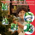 thumbnail image 5 of Alphabet Letters Christmas Ornament, Snowman Initial Christmas Ornaments A to Z Ornament Letters Decorative Hanging Xmas Alphabet Letters for Christmas Tree (K), 5 of 6