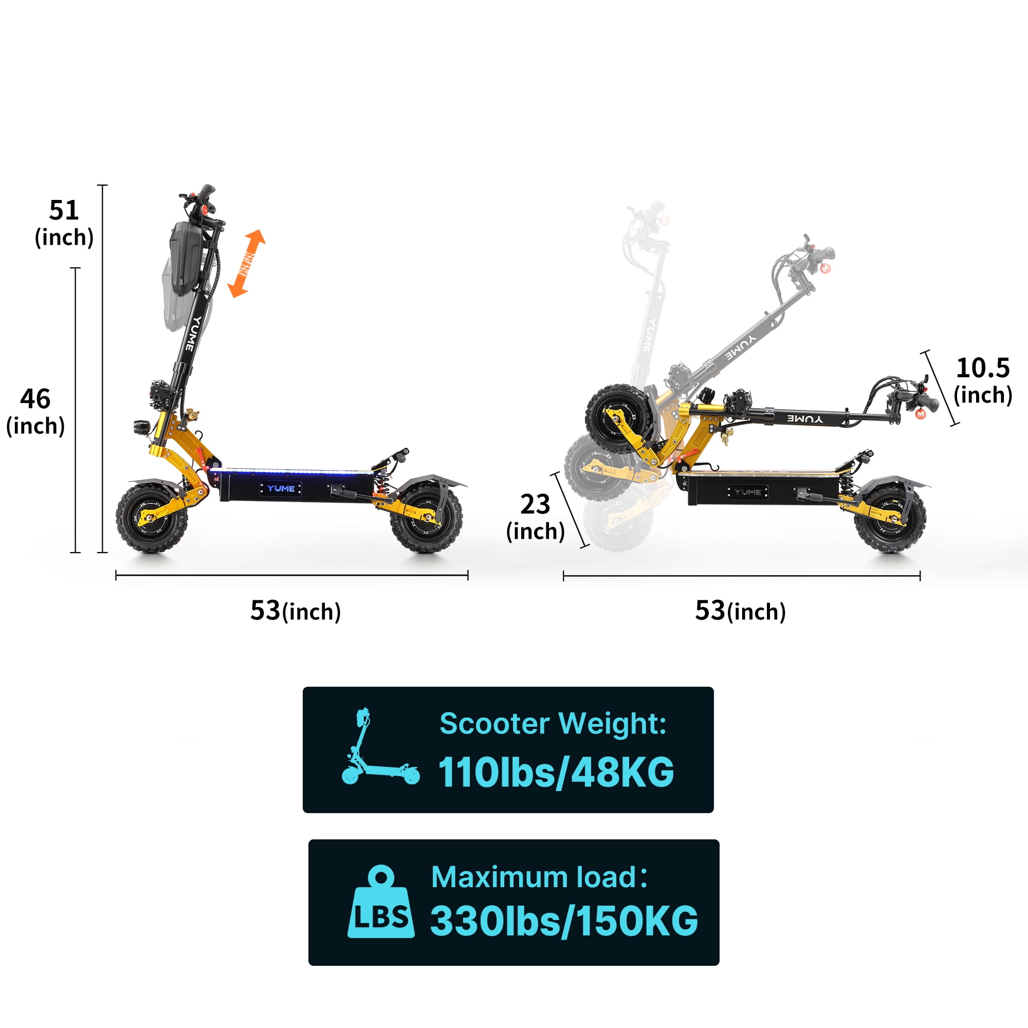 M SCOOTER X11+ Dual 60V 6000W Fastest Electric Scooter Adults 11'' Tire 60Miles Long Range - Walmart.com