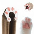 thumbnail image 4 of BESTSKY Kitty Kurlz,Accordion Design Cat Balls,Foldable Storage Kitty Kurlz Cat Toy,Brown, 4 of 5