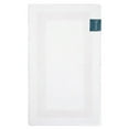 thumbnail image 2 of Arkwright Provence Bathroom Rug, 20x32 in, Premium Cotton, White, 2 of 2