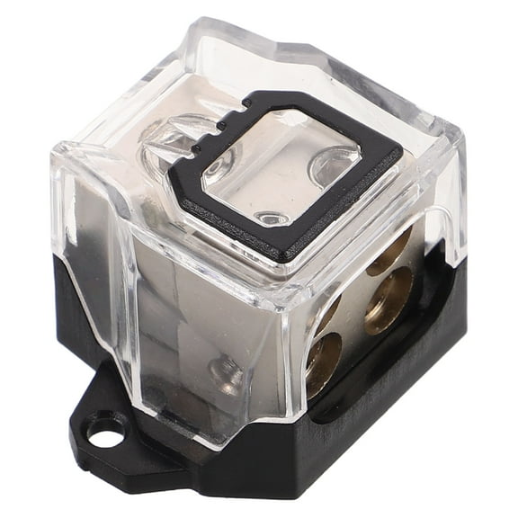 FRCOLOR Power Distribution Block Cars Audio 4 Way Ground Distribution Block Amp Distribution Block Splitter For Marine Automotive Car Boat Rv