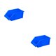 thumbnail image 4 of Speravity 10x Solución de almacenamiento azul inodoro y eficiente en el espacio - Pestillo de servicio pesado Etiqueta de apertura grande con Azul X3:350*210*150mm 2piezas, 4 of 4