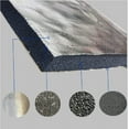 thumbnail image 4 of WUZSTAR Car Sound Deadening Mat,Aluminum Car Block Heat Sound Deadener Insulation Mat 160"x40", 4 of 6