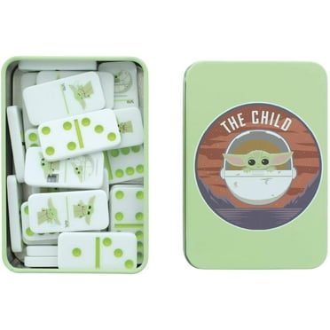 Paladone The Child Baby Yoda Dominoes - Set of 28 The Mandalorian Dominoes - Officially Licensed Disney Star Wars