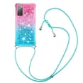 thumbnail image 1 of Funda para Samsung Galaxy S20 FE 4G/5G Brillantina Líquida Divertida Reluciente y con Cristales en Movimiento Cuerpo Cruzado con Cordón Ajustable, 1 of 5
