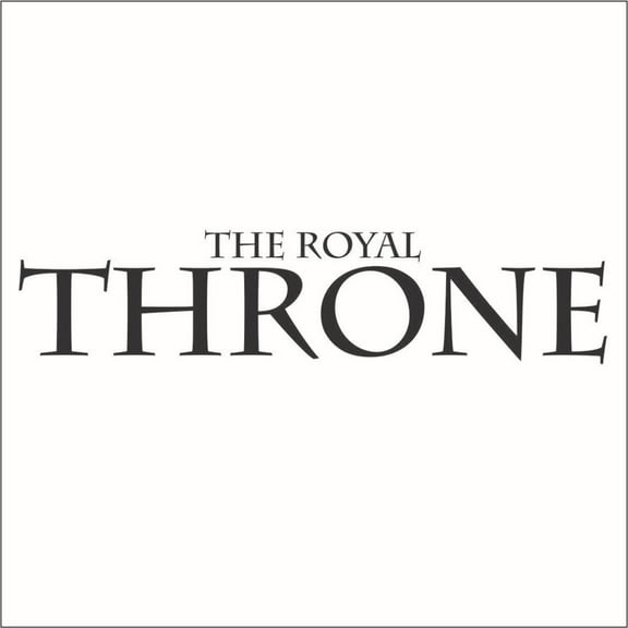 The Royal Throne Vinyl Decal - Large