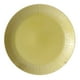thumbnail image 2 of Plato redondo de cerámica con relieve, color amarillo, para uso doméstico., 2 of 9