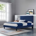 thumbnail image 3 of Roxanne Performance Velvet Twin Platform Bed, 3 of 3