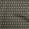 thumbnail image 1 of oneOone Rayon Black Fabric Floral Dress Material Fabric Print Fabric By The Yard 56 Inch Wide, 1 of 1
