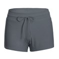 thumbnail image 1 of Labymos Women Adjustable Drawstring Swim Shorts with Brief Lining Design Ladies Swimwear Board Shorts, 1 of 7