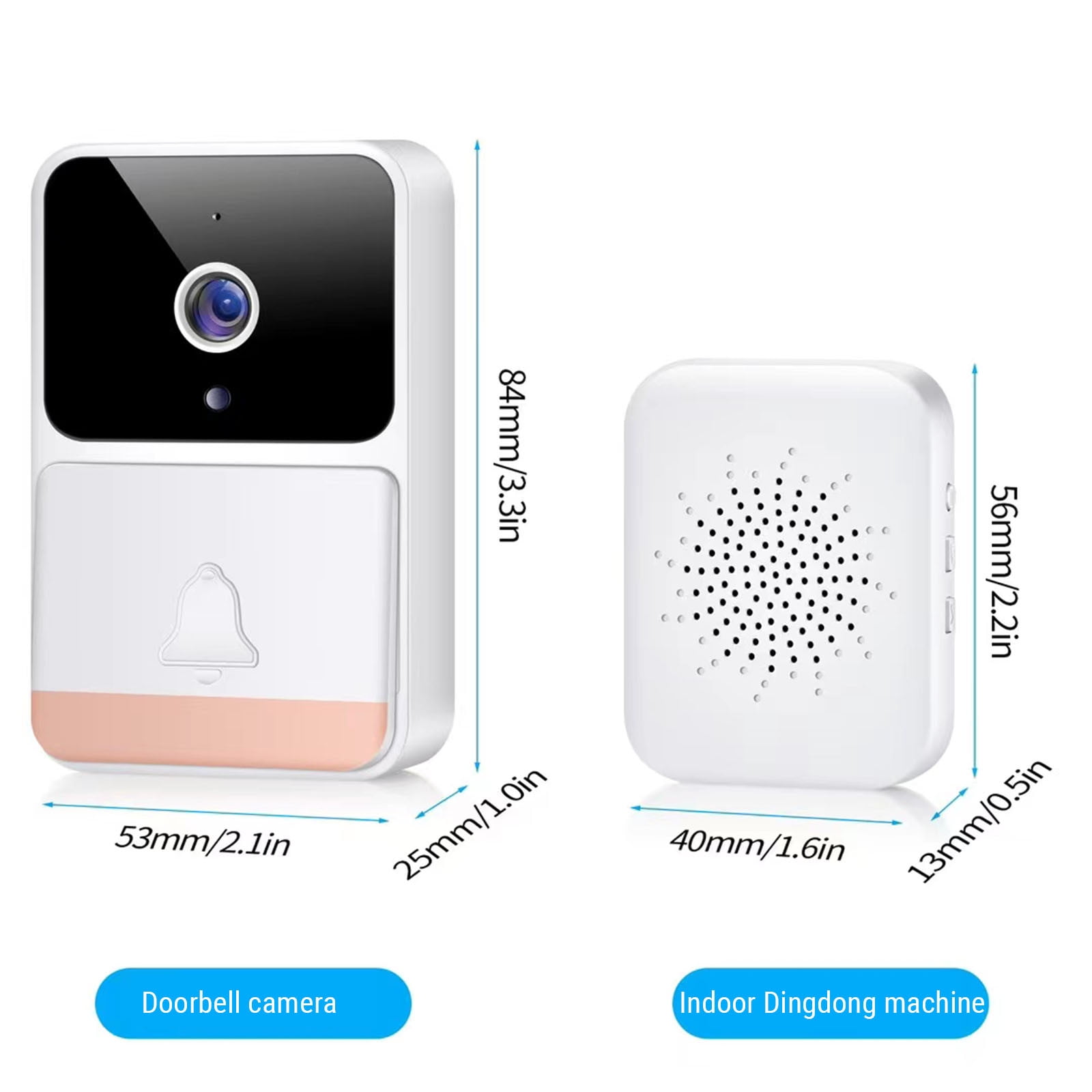 OgleMan Smart and Wireless Video Doorbell with Night Vision and Motion  Detection - Vysta Home