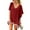 Red, variant on Womens Swimsuits Trim Kaftan Chiffon Tassels Swimwear Beach Loose Bikini Cover Up Tops Bathing Suit For Women ,Pink