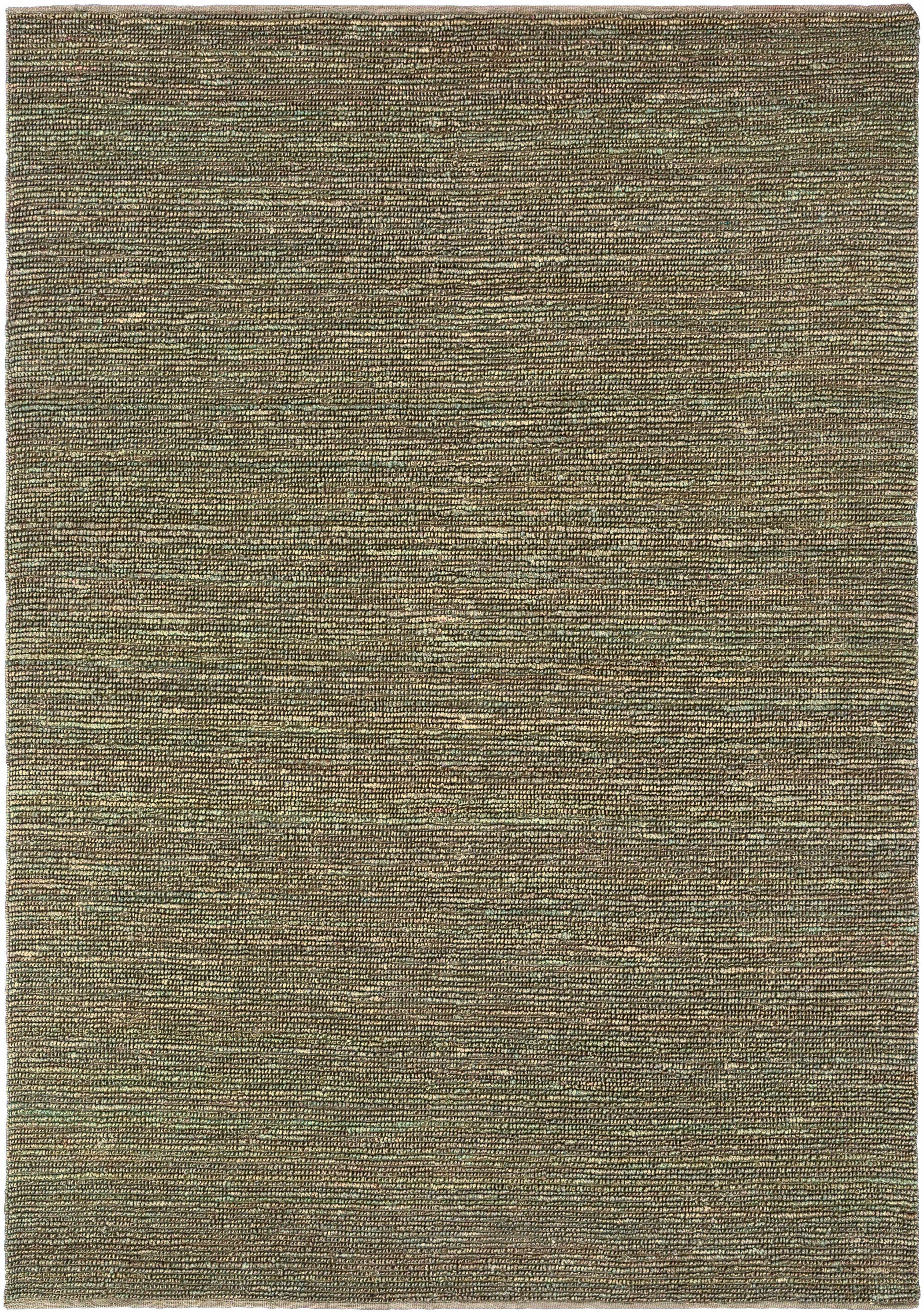 Hauteloom Kurtz Jute Living Room, Bedroom Area Rug - Traditional, Transitional - Sage - 9' x 13'