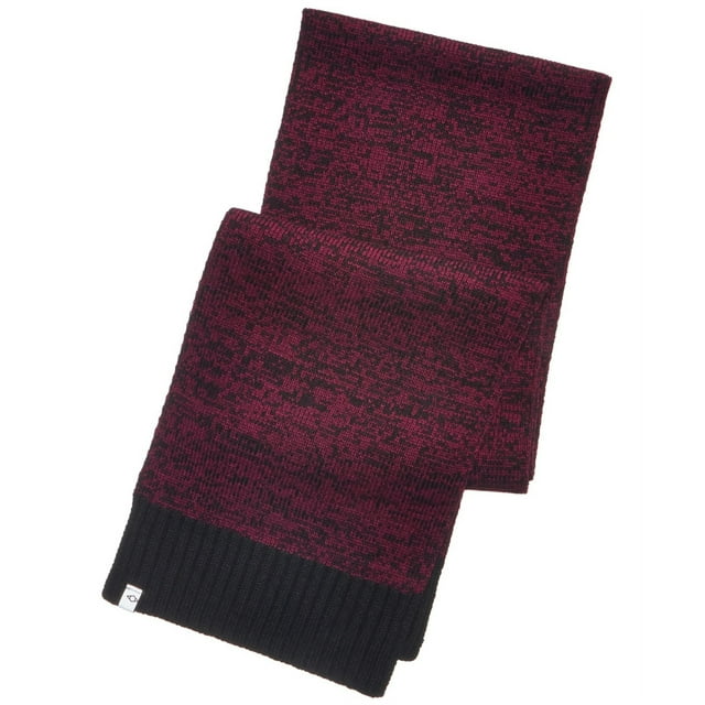 Alfani - Bufanda teñida en el espacio para hombre, color rojo, talla única