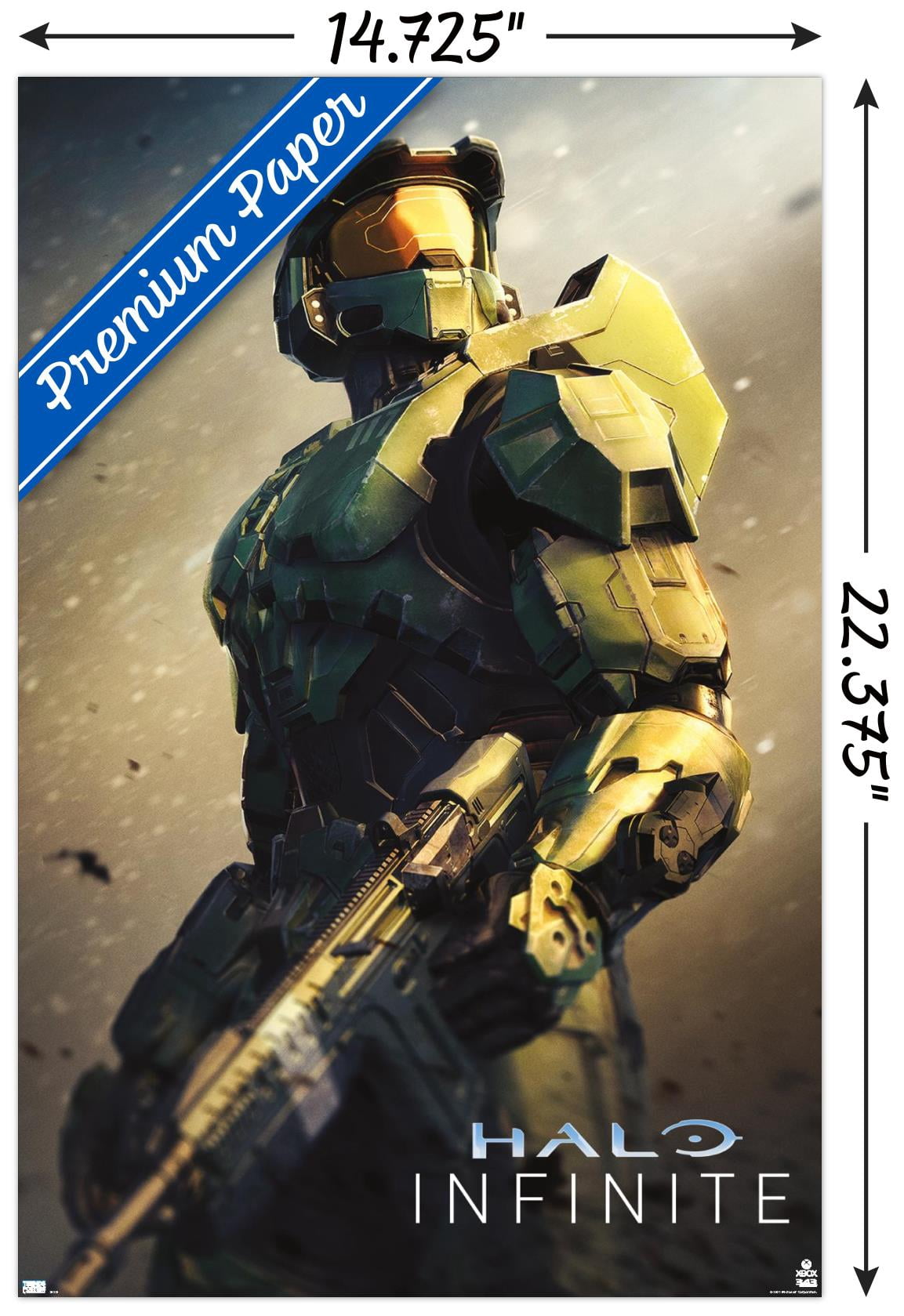 Halo Infinite - Become Wall Poster, 14.725" x 22.375"