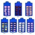 thumbnail image 4 of 100 puntas de uñas postizas, puntas de uñas acrílicas transparentes, cubierta completa, uñas po MABOTO Uñas postizas, 4 of 7