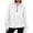 White, variant on Casual Half Zip Hoodies for Women Oversized Long Sleeve Kangaroo Pocket Going Out Tops