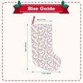 thumbnail image 3 of Sikiie Playing Rabbit Christmas Stockings,18 Inches Christmas Stockings Xmas Hanging Stockings for Family Christmas Decorations & Gifts, 3 of 7