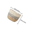 thumbnail image 2 of IDEANATEGRATE 3Ud Maceta De Paja Tejida A Mano Para Plantas Y Almacenaje Con Natural, 2 of 8