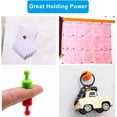 thumbnail image 4 of 20 PCS Magnetic Push Pins Refrigerator Magnets Strong Fridge Magnets Whiteboard Magnets Map Magnets Perfect for Home Kitchen Office School Classroom Mini Size Pink, 4 of 5