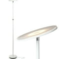 thumbnail image 1 of Brightech Sky LED Torchiere Super Bright Standing Touch Sensor Floor Lamp, White, 1 of 11