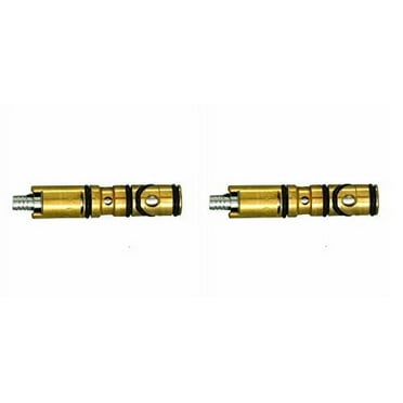 Moen 1200 One-Handle Kitchen and Bathroom Faucet Cartridge Replacement, Brass Pack of 2