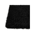 thumbnail image 5 of Infinity Collection Solid Shag Runner Rug by Rugs.com ‚Äì Black 2' 7" x 10' High-Pile Plush Shag Rug Perfect for Hallways, Living Rooms, Bedrooms and More, 5 of 6
