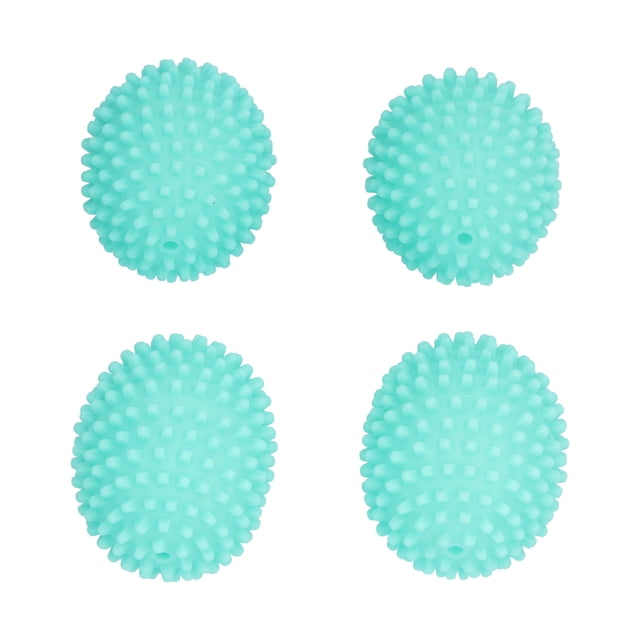 Suministros de lavandería, 4 piezas de suavizantes de telas para lavar ropa, bolas de lavado de ropa de rendimiento sólido