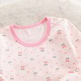 thumbnail image 4 of NOLDARES Toddler Baby Boys Fall Clothes Set Stripe Embroidery Long Sleeve Sweatshirt Pullover Tops & Pants Outfits Size:9-10 Y,Pink, 4 of 9