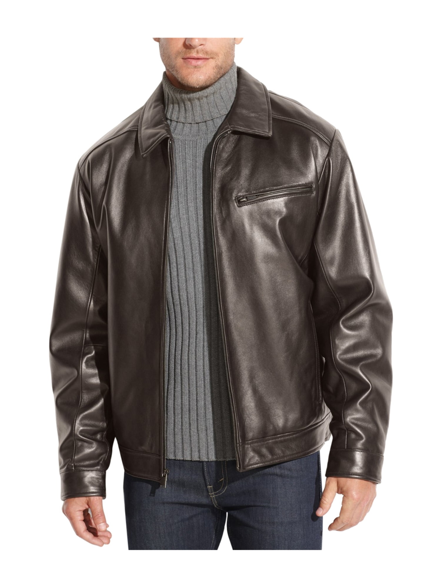 Boston Harbour Mens Casual Leather 