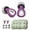 Violet, variante sur Économies d'Été 锛stink Soins de Beauté, Bouchons d'Oreilles en Gel de Silice Réduction du Bruit pour la Natation Étanches Silencieux pour Dormir Protection Auditive pour Étudiants Bouchons d'Oreilles Pleine Grandeur