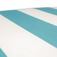 thumbnail image 5 of Pillow Perfect  Outdoor Cabana Stripe Turquoise 18.5-inch Throw Pillow (Set of 2), 5 of 5