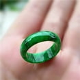 thumbnail image 2 of Amy and Annette Handcrafted minimalist Jade Band Ring - Classic & Timeless Design, 2 of 6