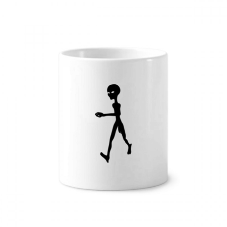 Universe And Space Walking Alien Toothbrush Pen Holder Mug Cerac Stand ...