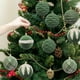 thumbnail image 1 of Navidad Adornos Esferas Flocked 6pc 8cm Balones de Navidad, Ornaments de Navidad, Bolas de Navidad Flocked, Esferas de Navidad para Árbol, Navidad Bolas de Cristal, Navidad Esferas de, 1 of 6