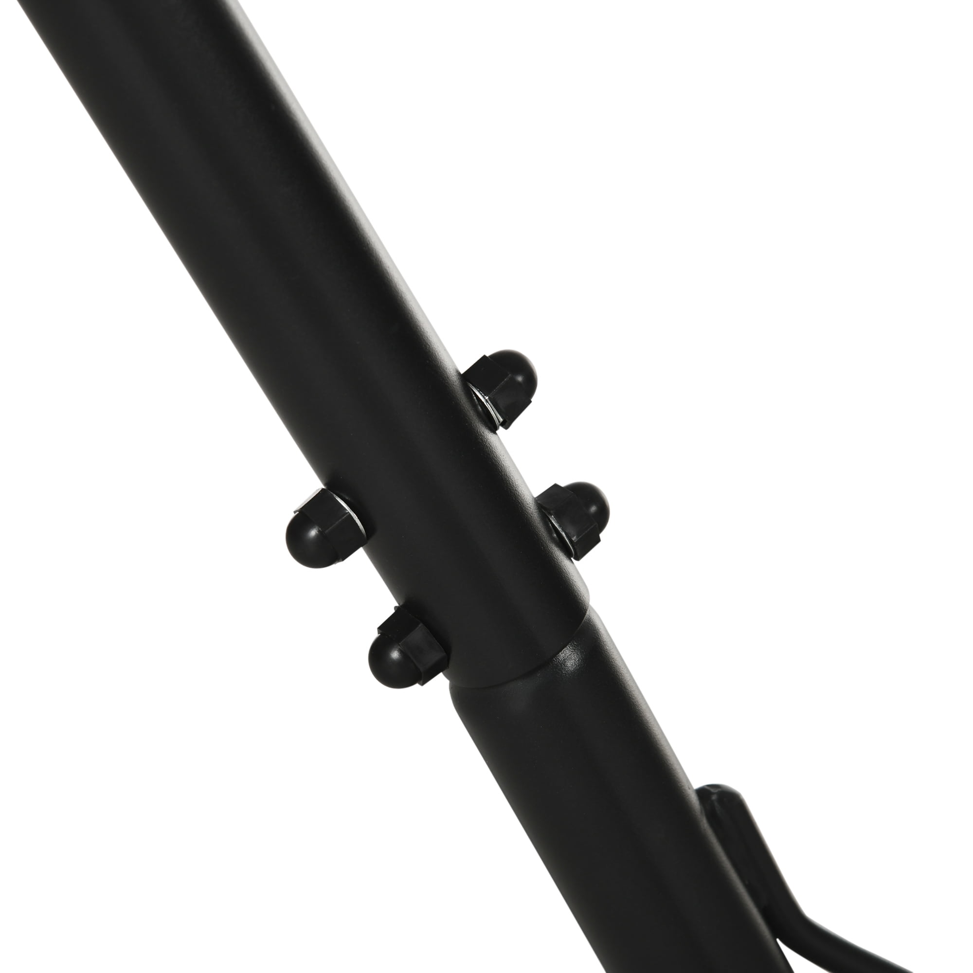 Garden Accessories Outsunny Universal Hammock Stand 10-13ft Adjustable Steel Stand Space-Saving and Portable Carrying for Indoor and Outdoor Use, Black,Garden Decorative Accessories