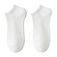 thumbnail image 2 of Dolkfu Socks for Men Low-Cut White Thin Ankle Socks 5 Pairs Wicking Athletic Socks Men, 2 of 3