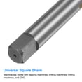thumbnail image 4 of Unique Bargains M20 x 2.5 Titanium Coated M35 High Speed Steel Straight Flute Metric Thread Screw Tap, 4 of 6