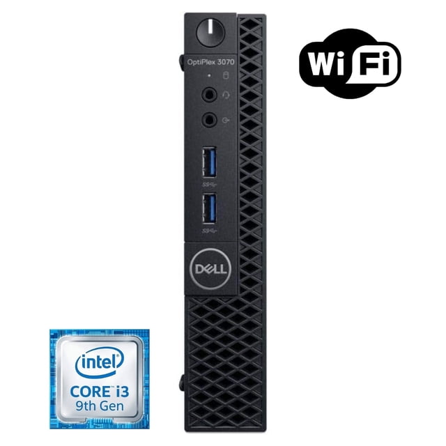 Cpu Dell Tiny 3070 i3-8 16gb de ram 256gb ssd Reacondicionado