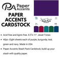 thumbnail image 2 of Paper Accents Stash Pack Cardstock 8.5"x 11" Jewel Tones 40pc, 2 of 7