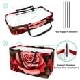 thumbnail image 4 of Rose Large Capacity Oxford Cloth Reusable Foldable Storage Bins Easter Basket Box, 4 of 7